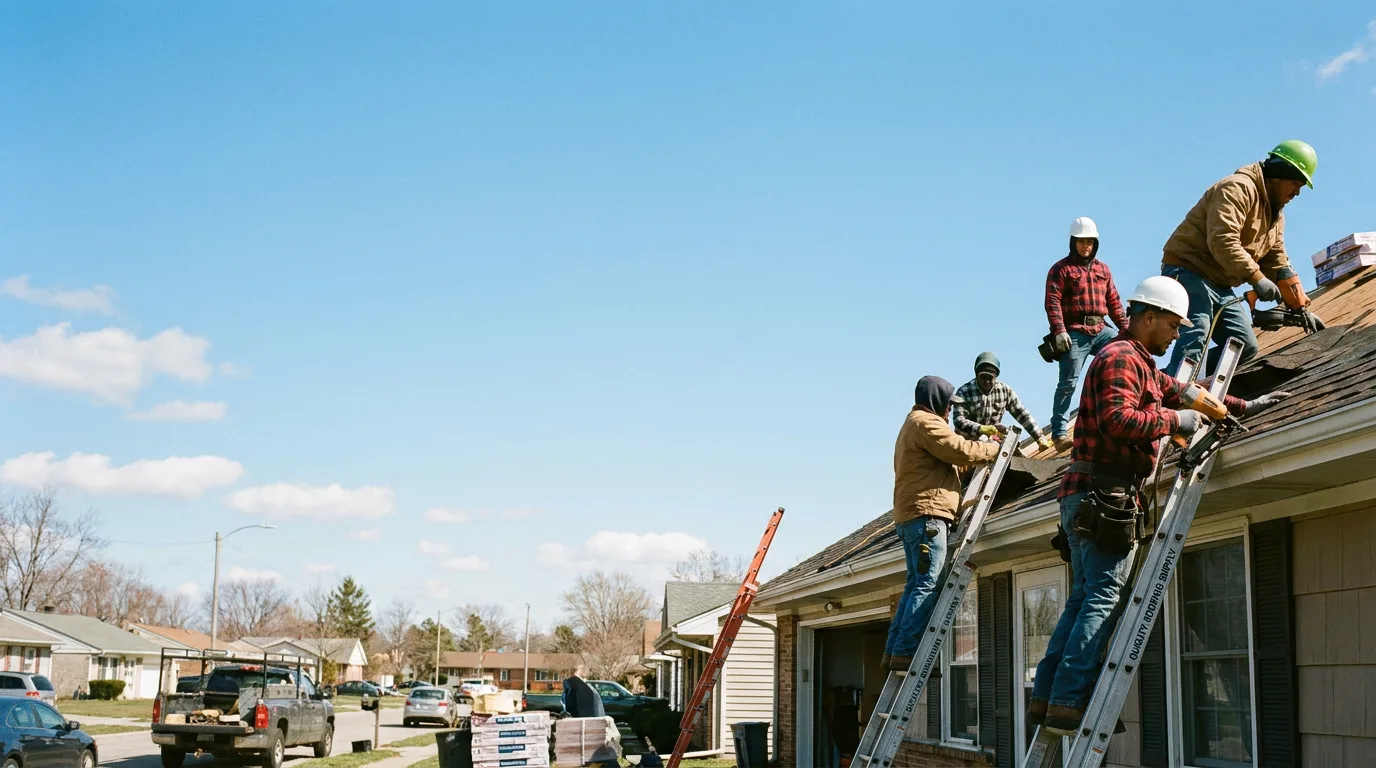Roofing in Farmer City, IL near me